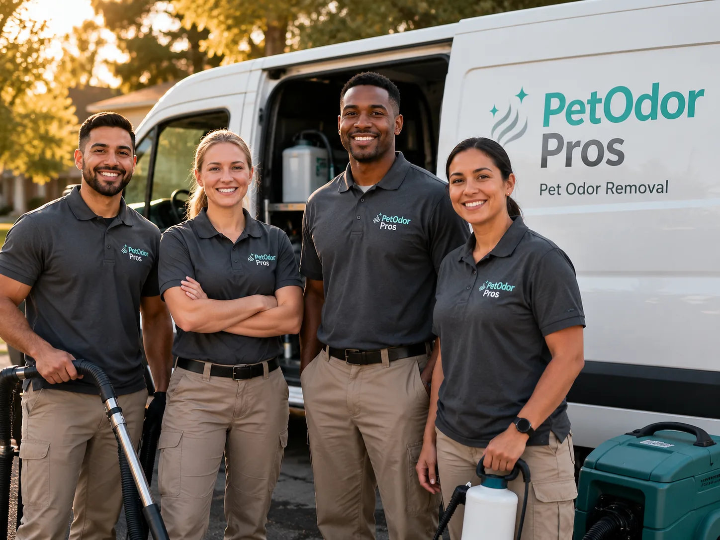 Pet Odor Removal team serving Mountain Ranch, CA